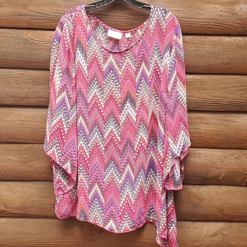 Pretty in pink Avenue Blouse 👚